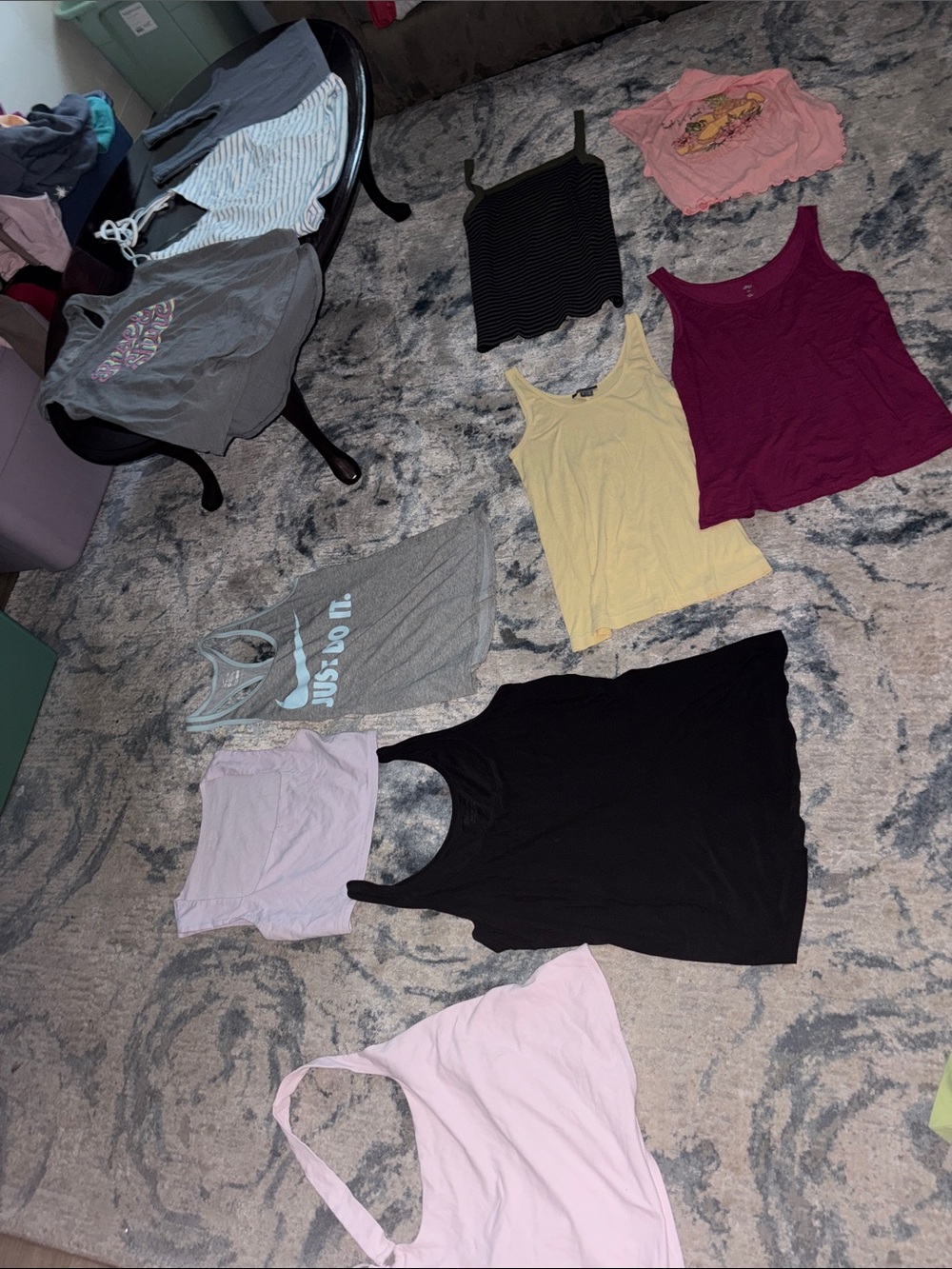 Women’s Sleeveless Tank Top - Black, Yellow, Pink, Burgundy, Gray, Cream Options